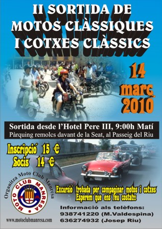 Trobada de motos i cotxes cl&agrave;ssics 2010